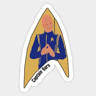 Captain Saru Sticker